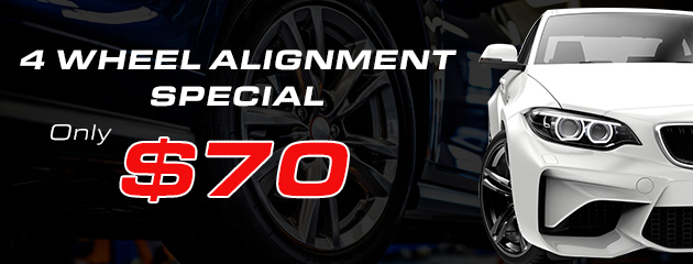 4 Wheel Alignment Special